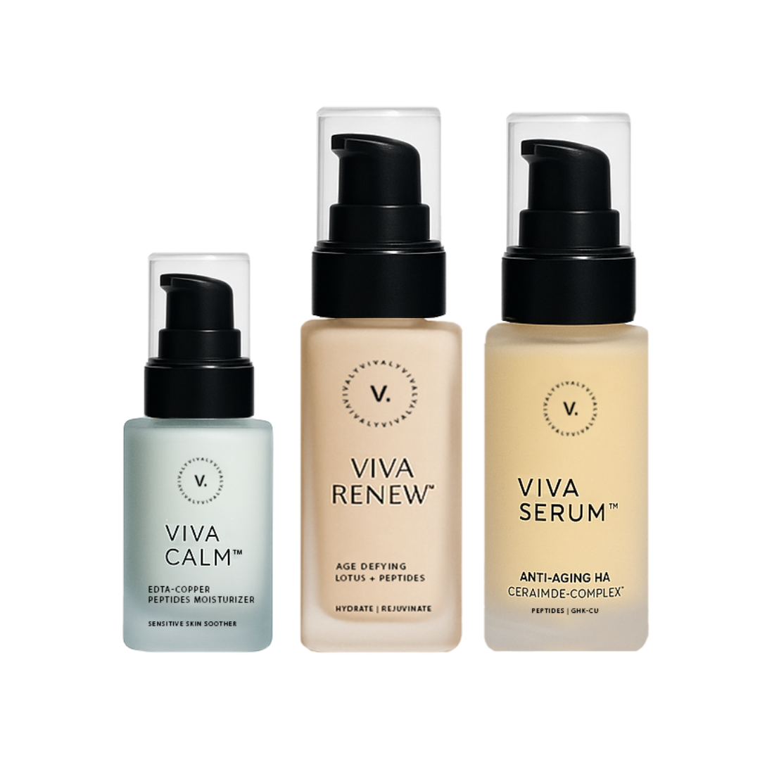 Viva 3-Pack Bundle - VivaRenew™, VivaCalm™ and VivaSerum™.