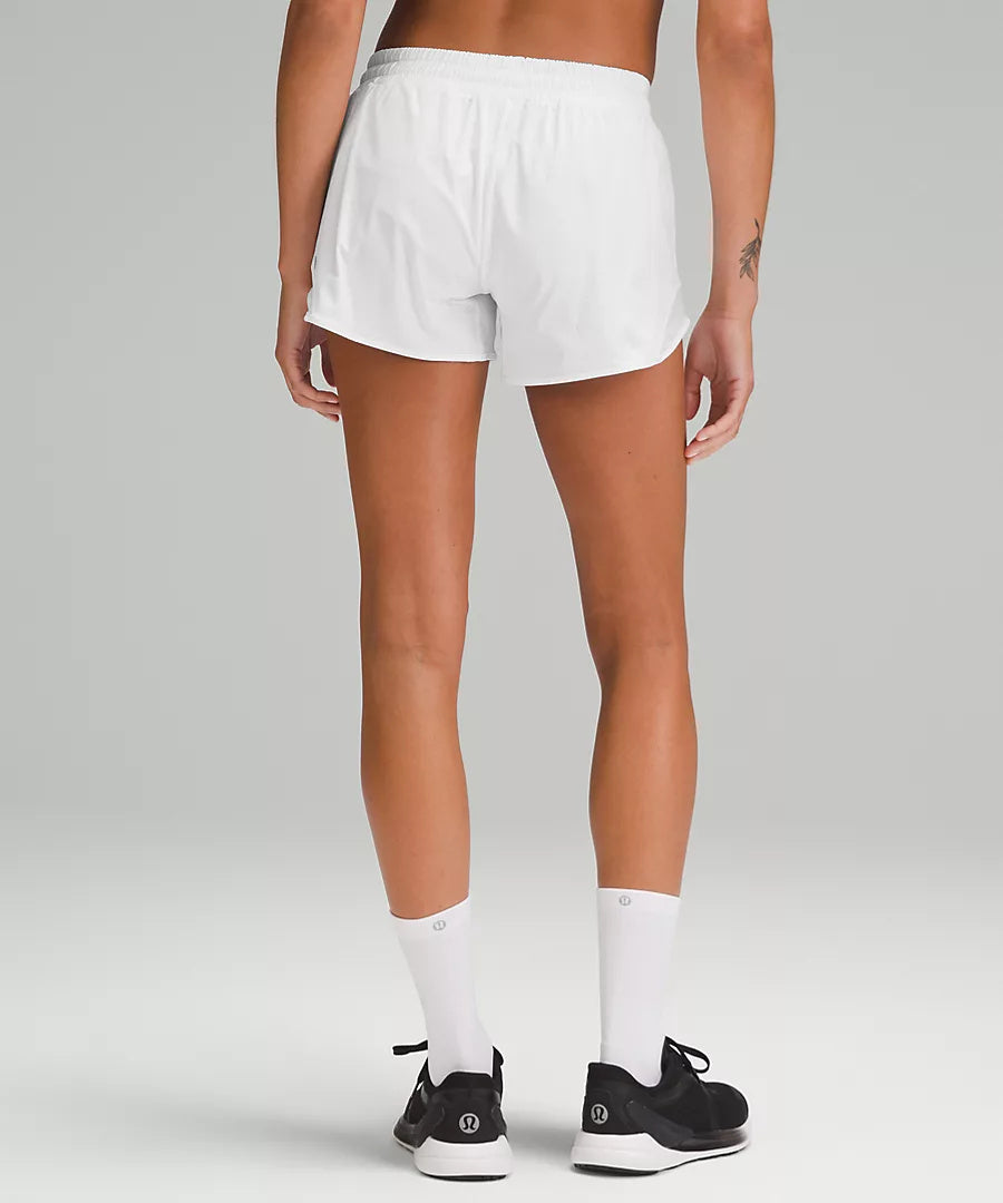 lululemon Hotty Hot Lined Short 4" - White