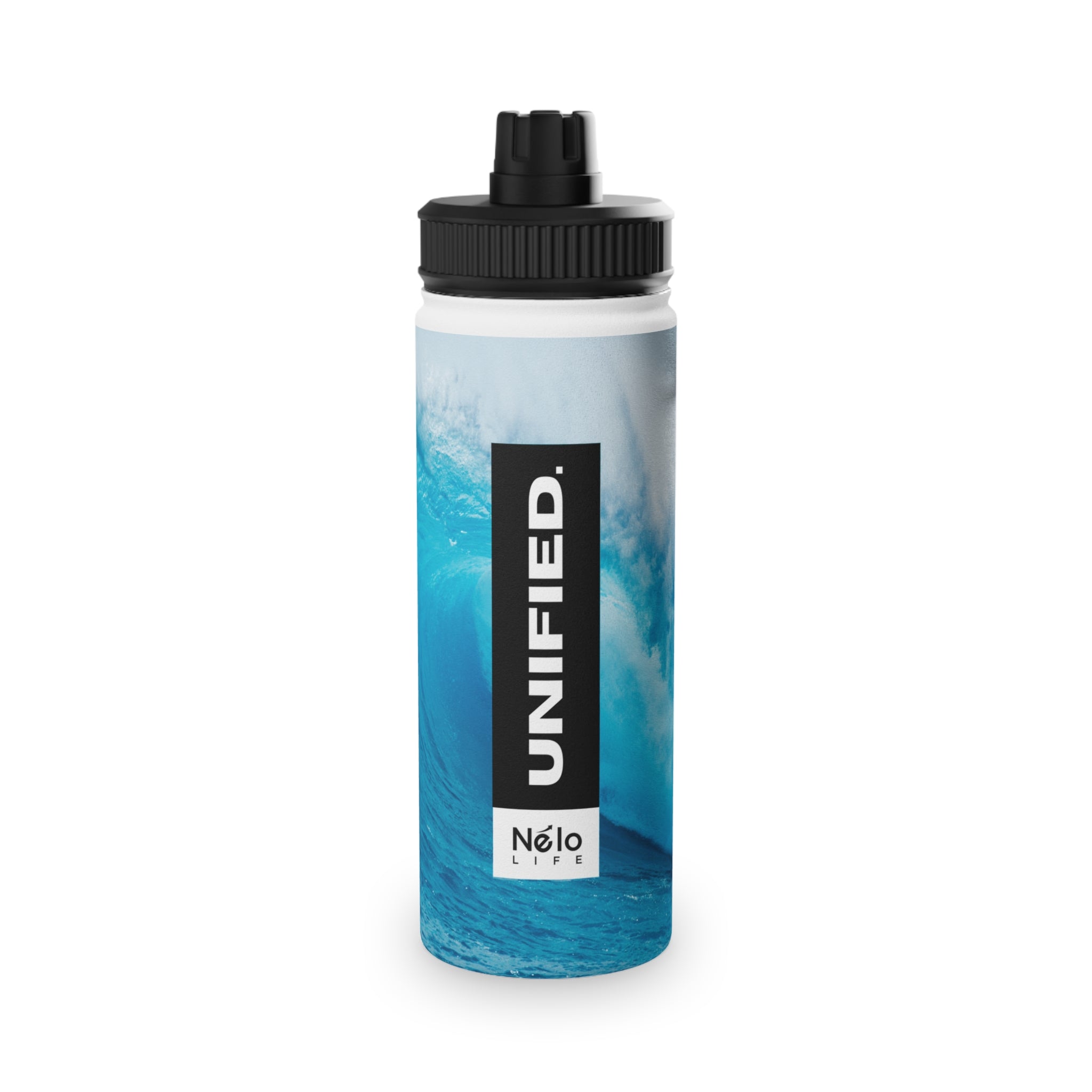Stainless Steel Water Bottle, Sports Lid