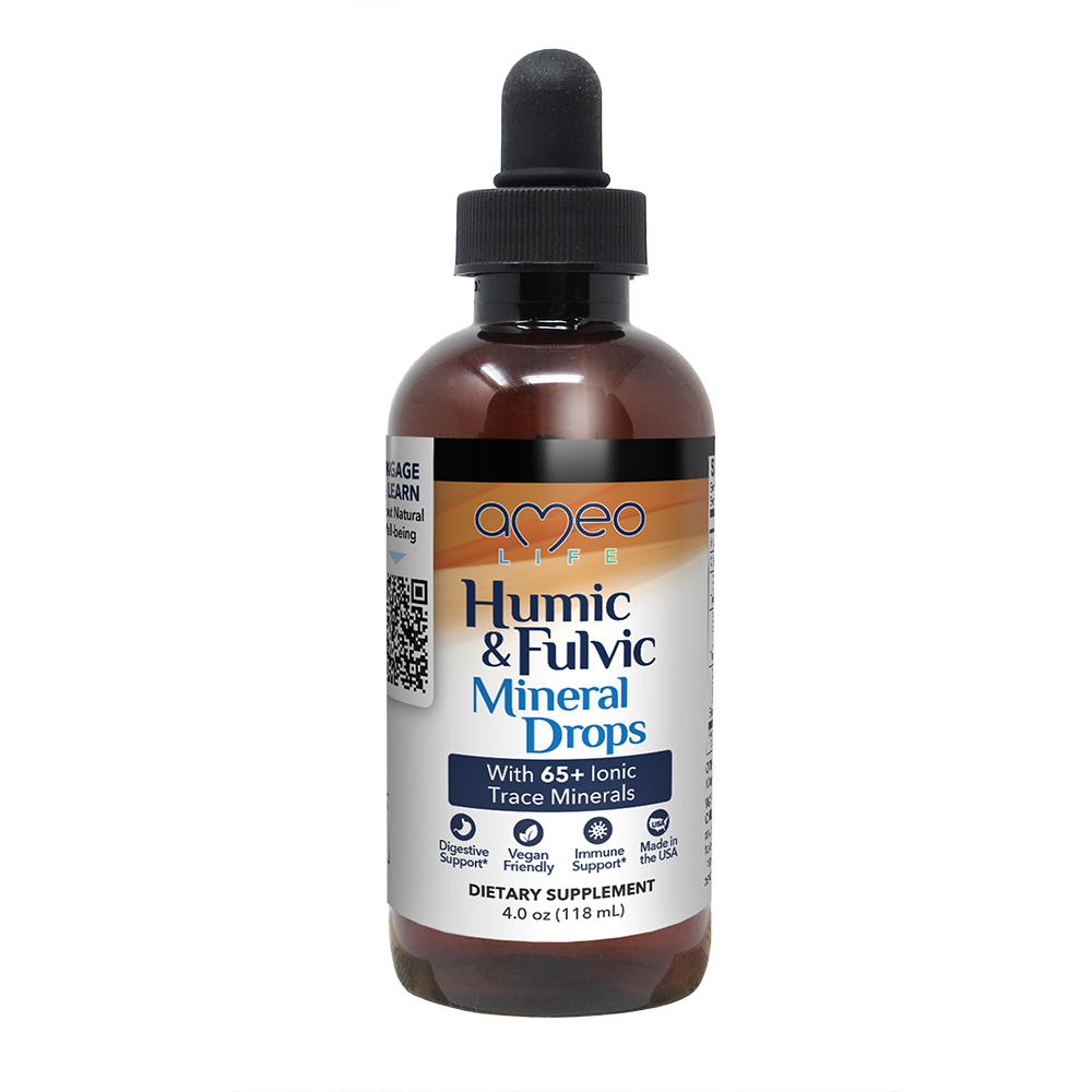 Humic & Fulvic Mineral Drops - 4 oz.