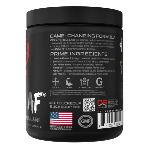 Woke AF - High Stimulant Pre-Workout