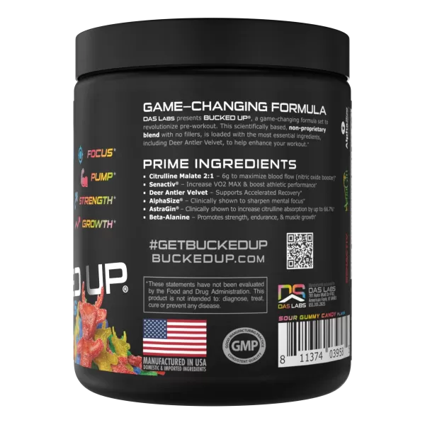 Bucked Up Pre-Workout