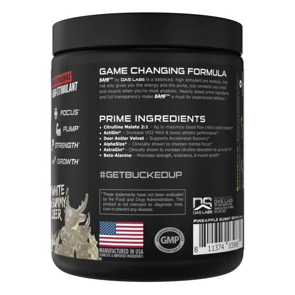 BAMF High Stimulant Nootropic Pre-Workout