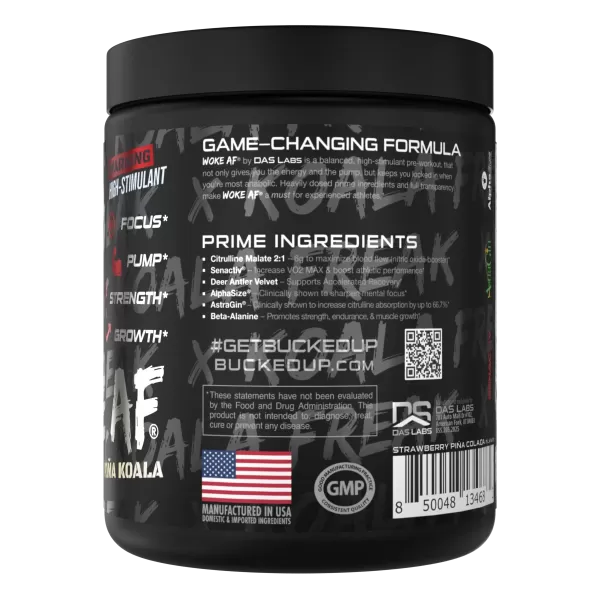 Woke AF - High Stimulant Pre-Workout