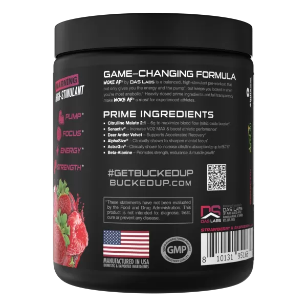 Woke AF - High Stimulant Pre-Workout