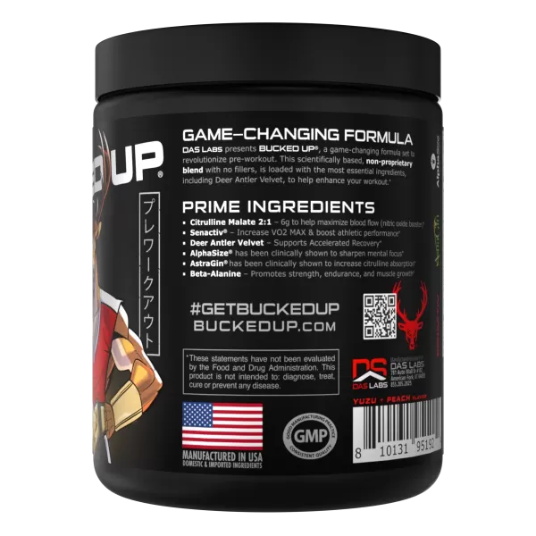 Bucked Up Pre-Workout