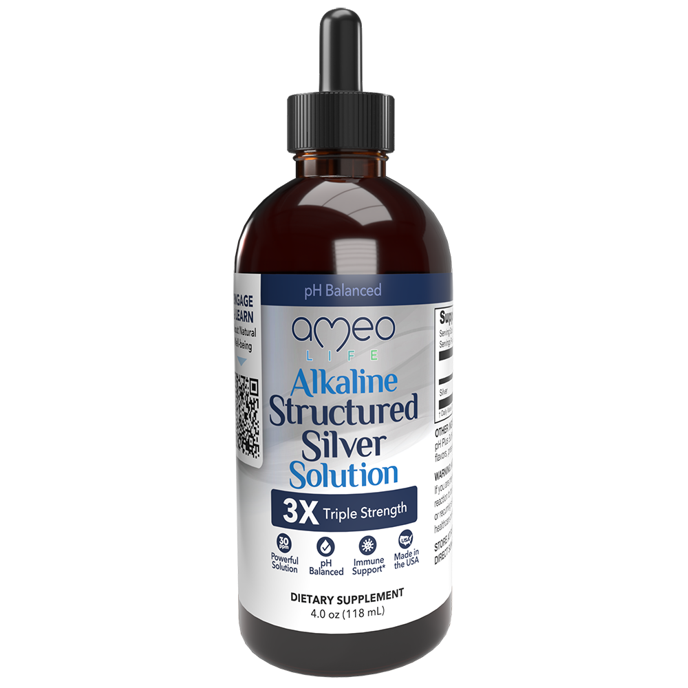 Alkaline Structured Silver - 4 oz.