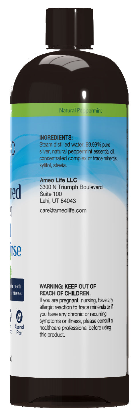 Silver Mint Mouthrinse