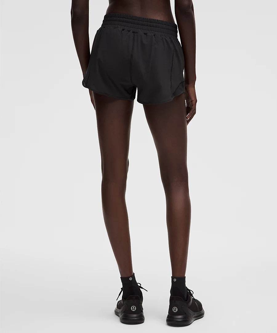 lululemon Hotty Hot High-Rise Lined Short 2.5" - Black