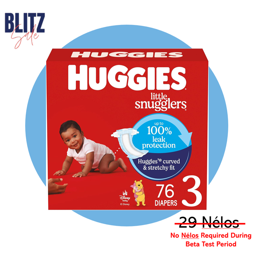 Huggies Diapers Little Snugglers Size 3