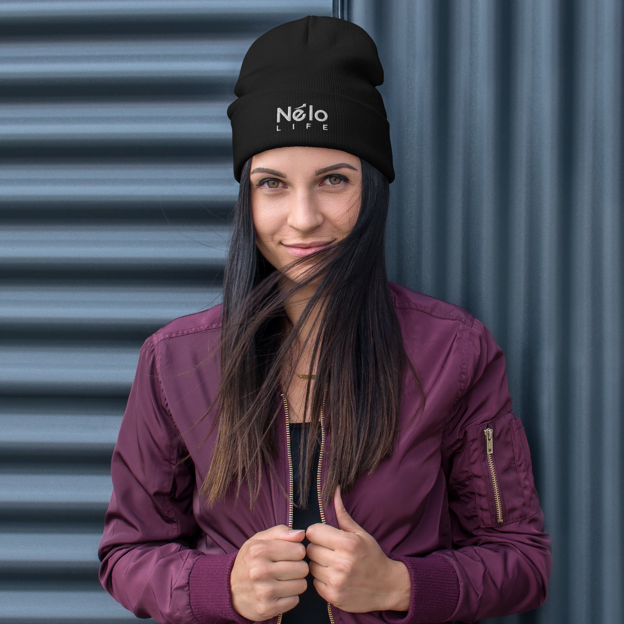 NELO LIFE Embroidered Beanie