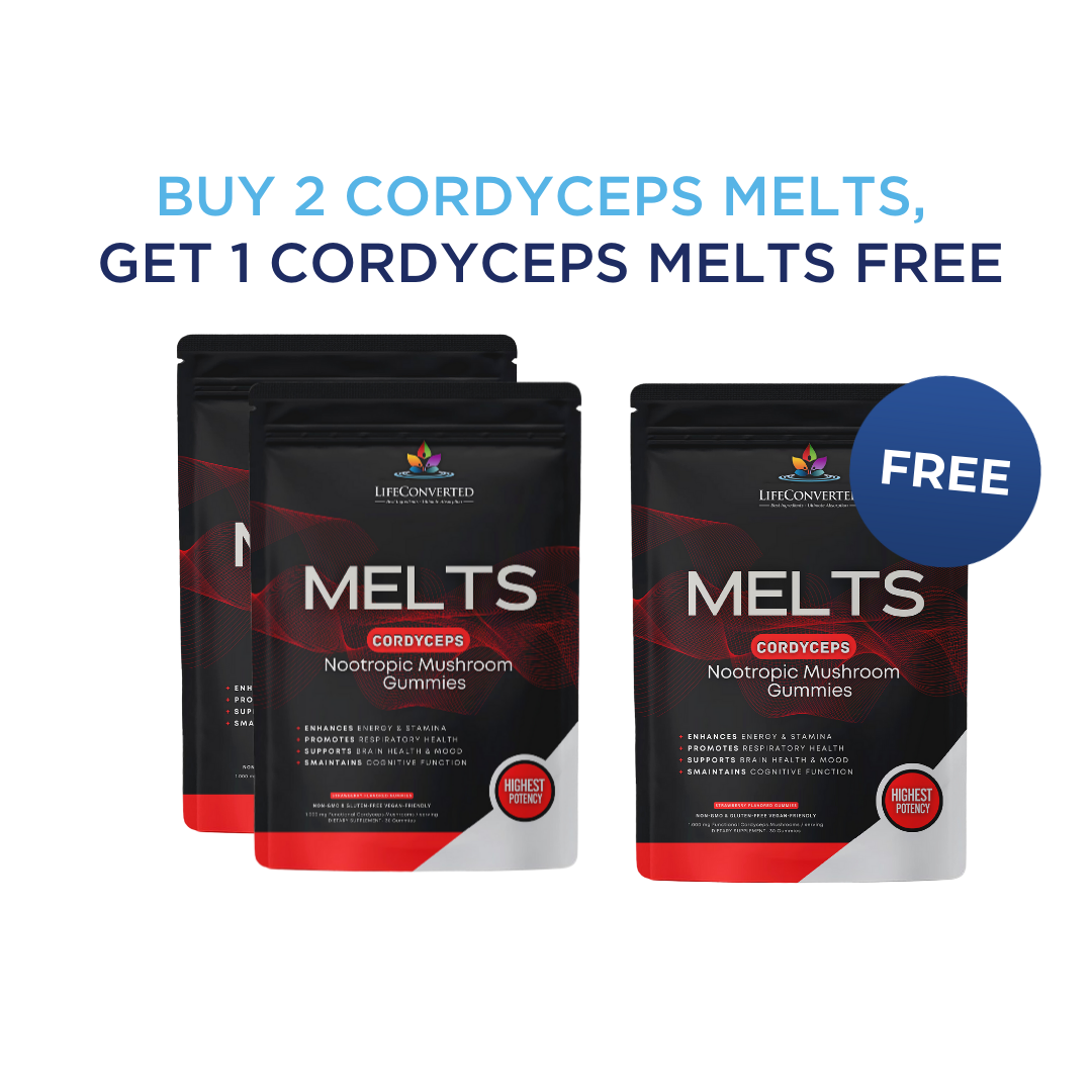 2+1 LifeC Melts Cordyceps/LionsMane