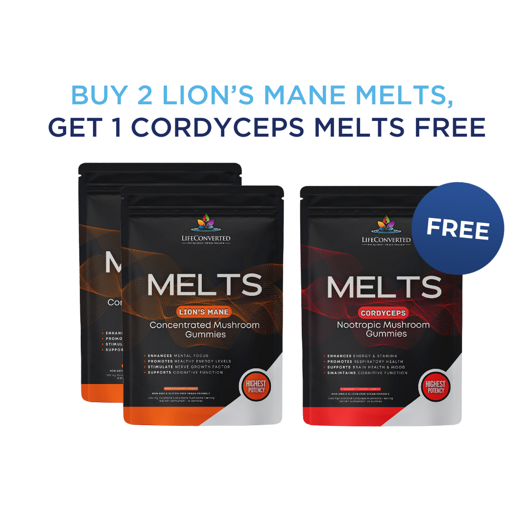 2+1 LifeC Melts Cordyceps/LionsMane