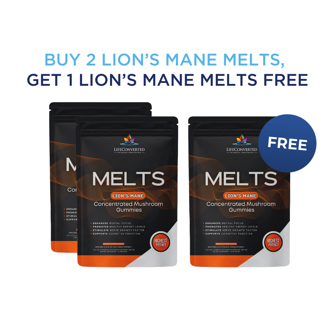 2+1 LifeC Melts Cordyceps/LionsMane