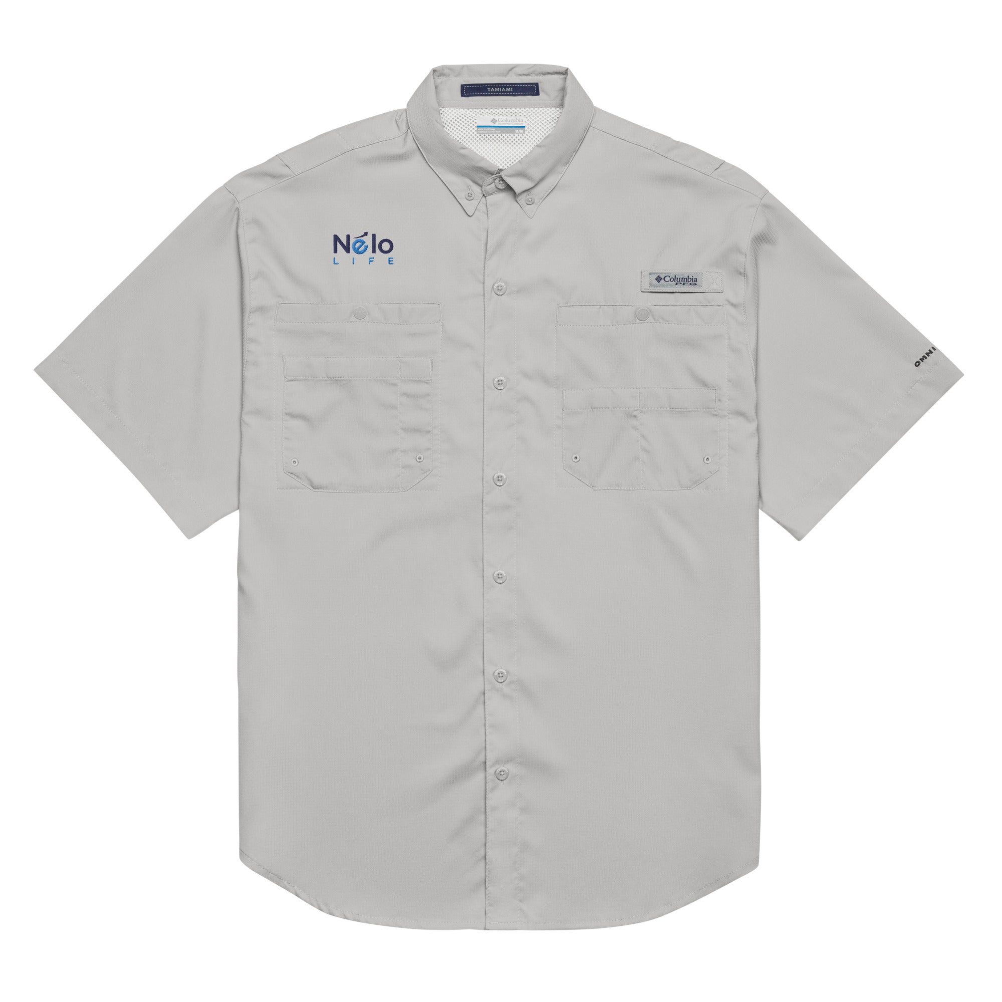 Nelo Life Columbia short sleeve button shirt