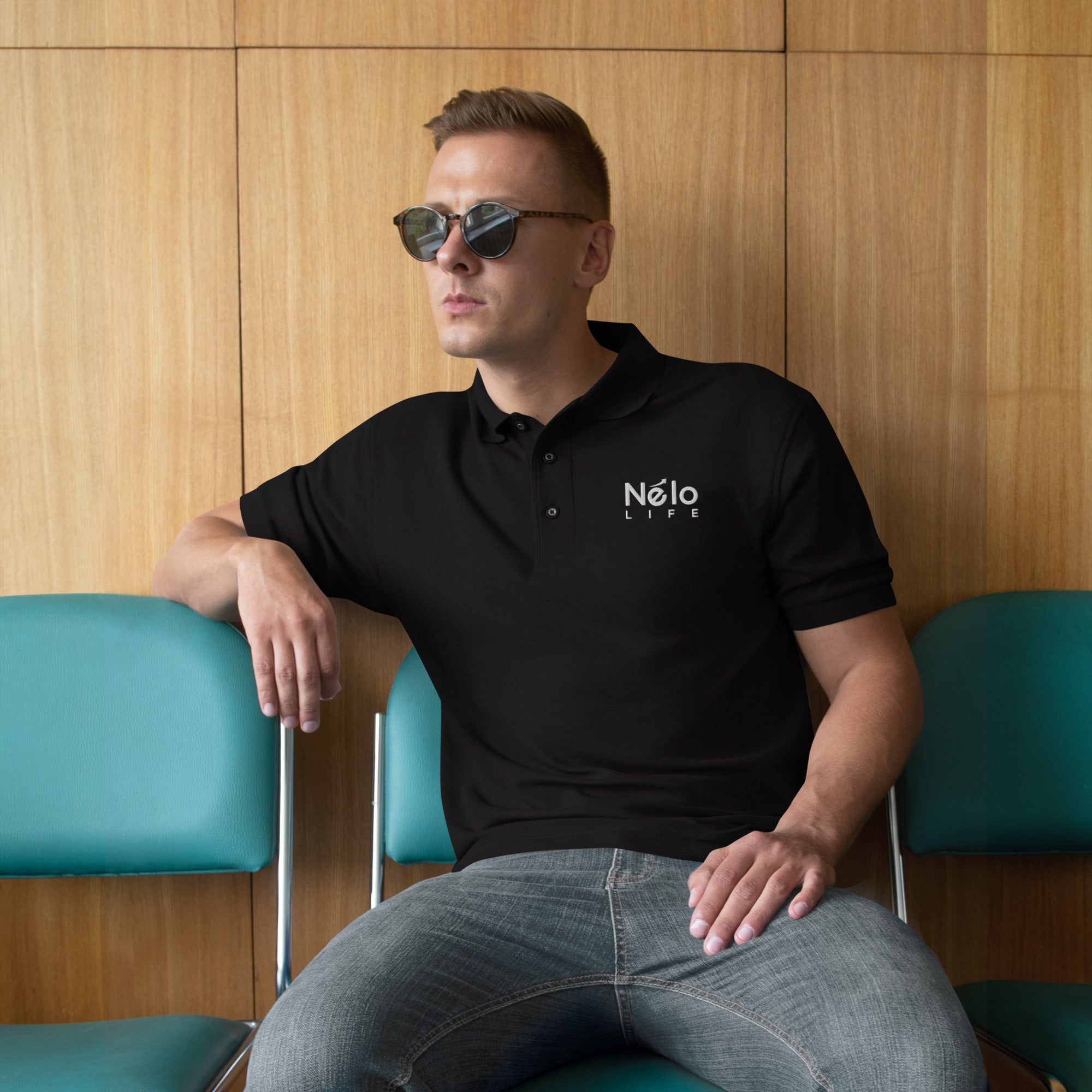 Nelo Life Men's Premium Polo