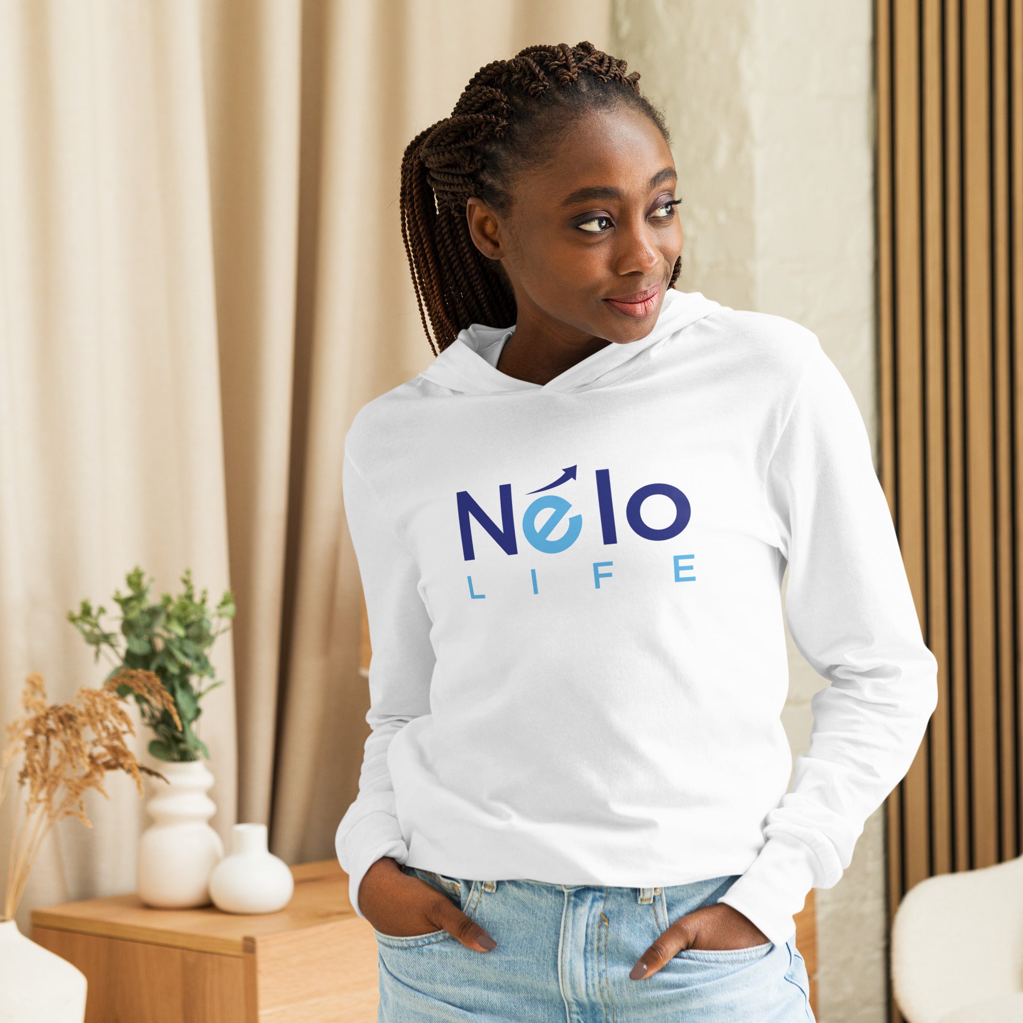 NELO LIFE Hooded long-sleeve tee