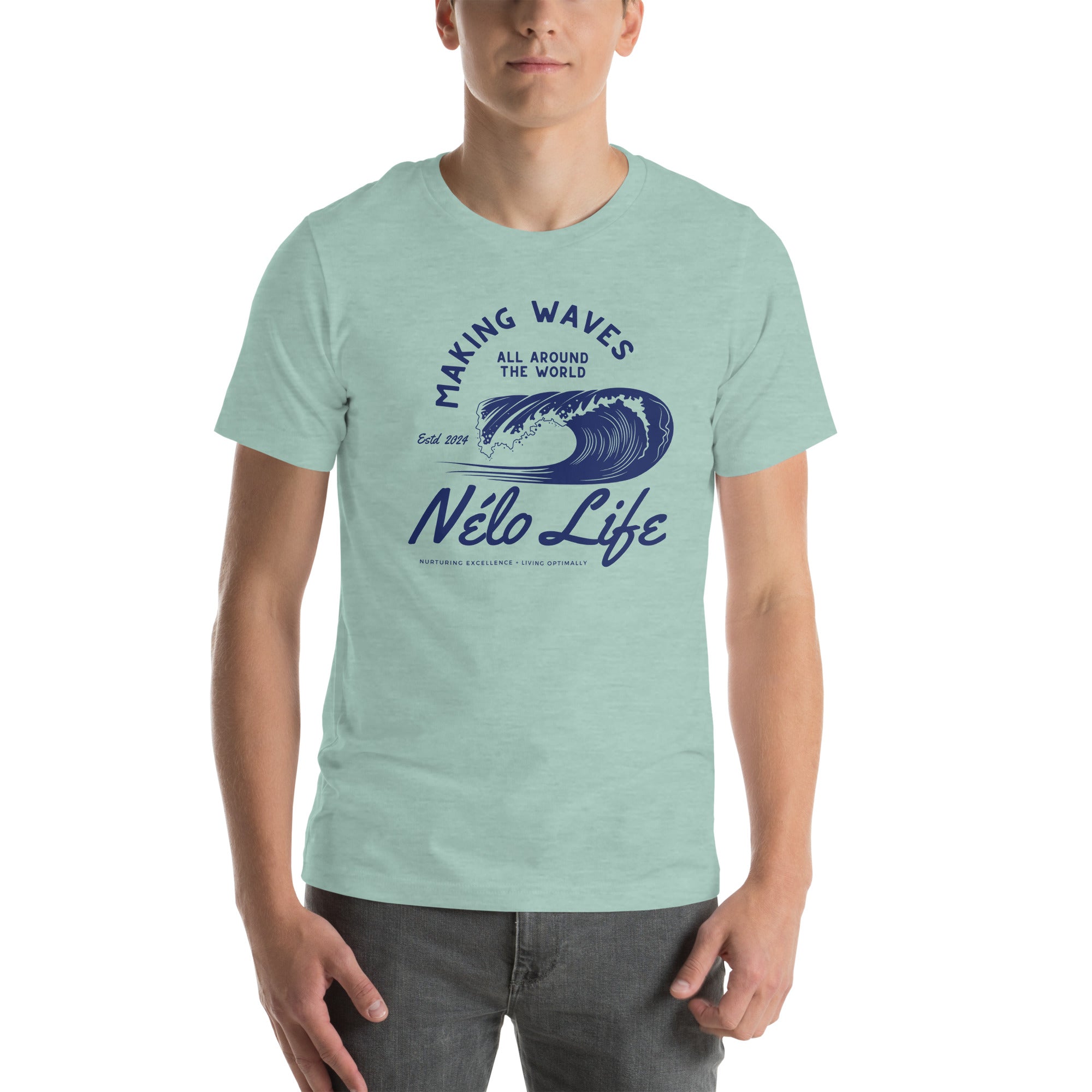 Let's Make Waves Unisex t-shirt