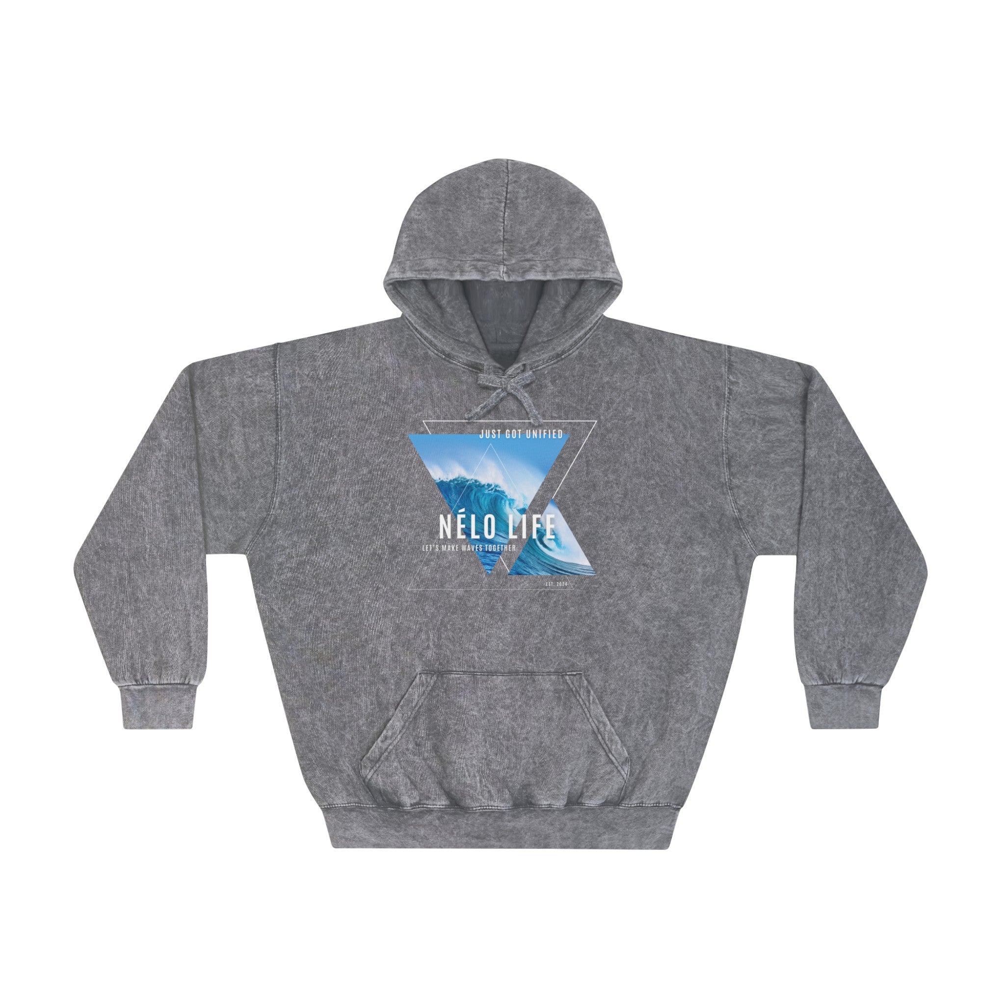 Unisex Mineral Wash Hoodie