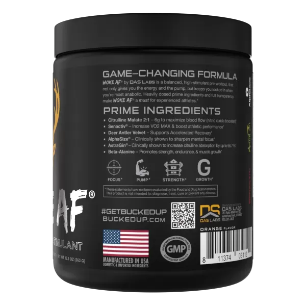 Woke AF - High Stimulant Pre-Workout