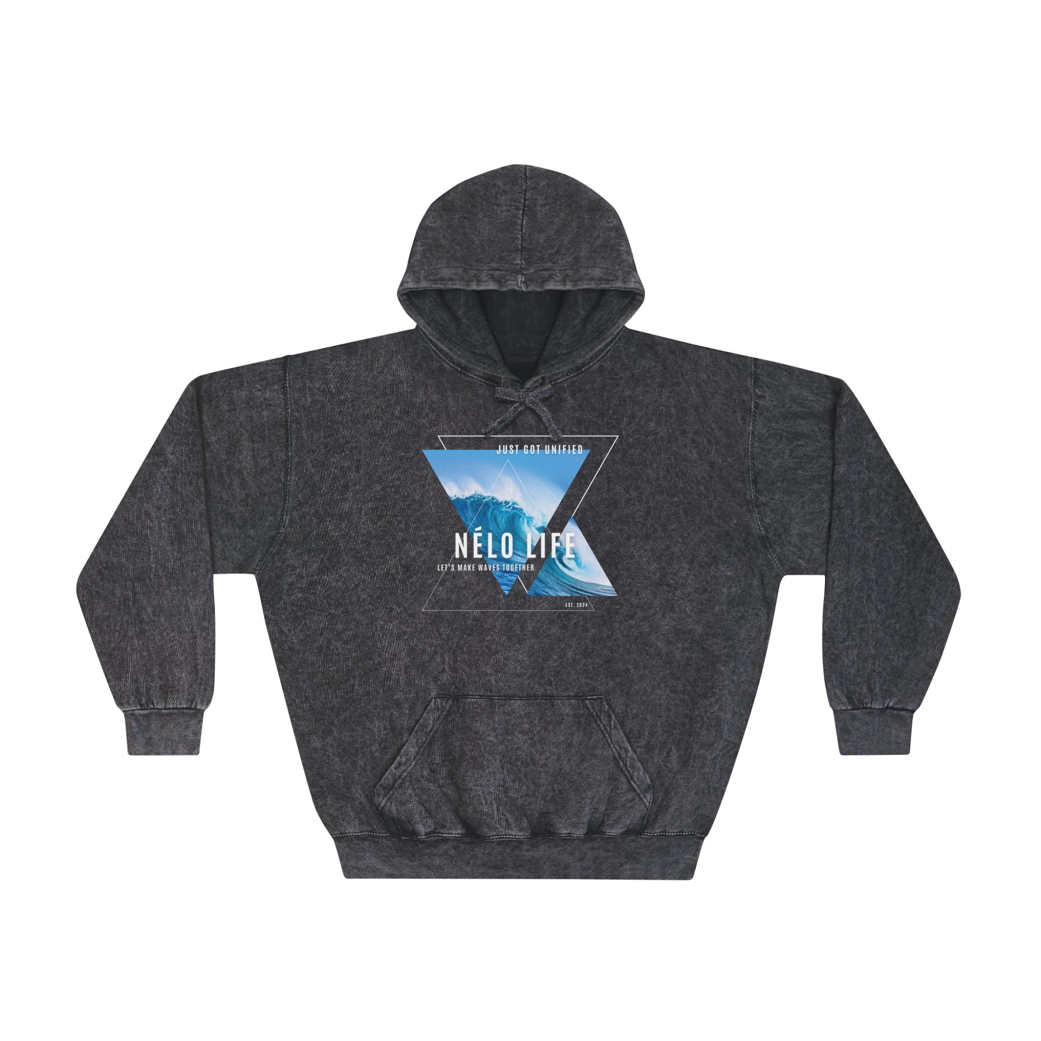 Unisex Mineral Wash Hoodie