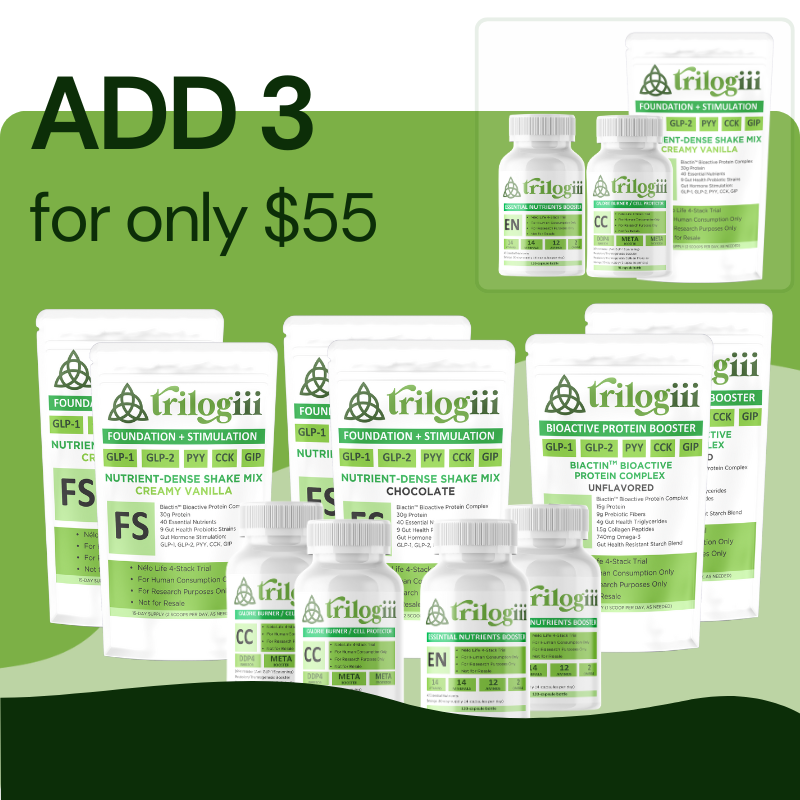 Advanced GLP-1 Trial Participation Fee (2 Month Supply + Extra Vanilla FS, CC and EN)