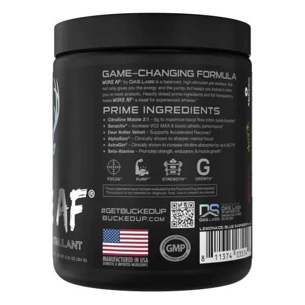 Woke AF - High Stimulant Pre-Workout