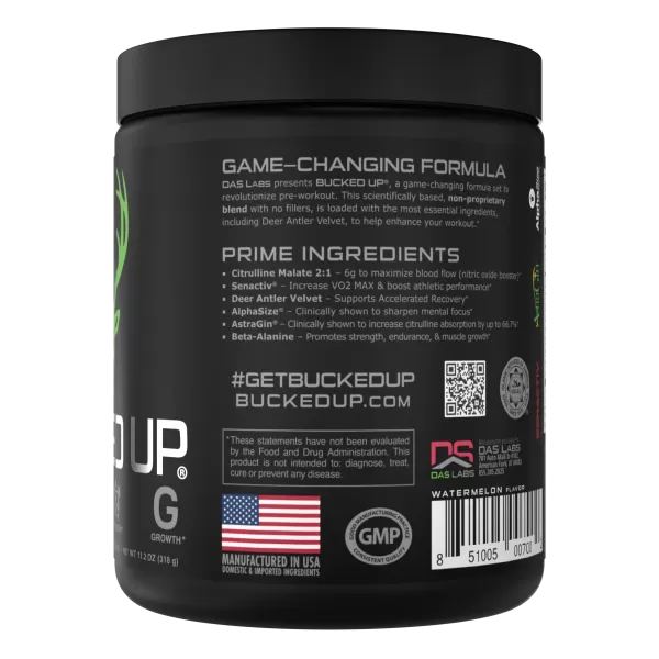 Bucked Up Pre-Workout