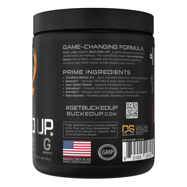 Bucked Up Pre-Workout