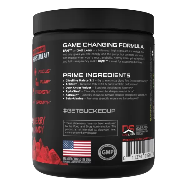 BAMF High Stimulant Nootropic Pre-Workout