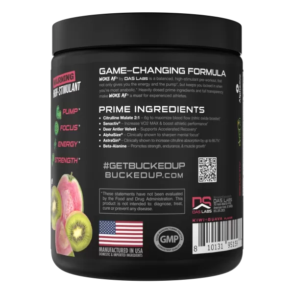 Woke AF - High Stimulant Pre-Workout