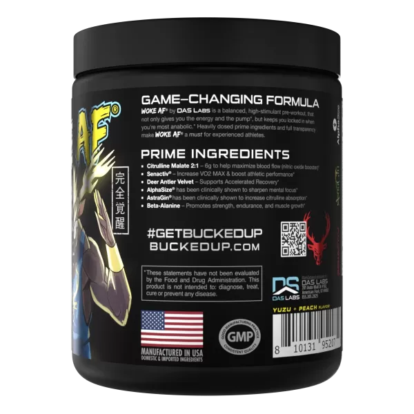 Woke AF - High Stimulant Pre-Workout