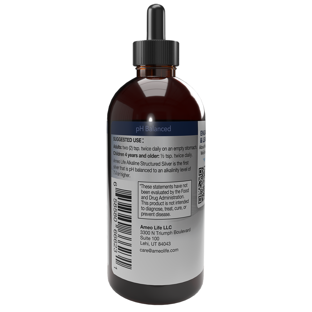 Alkaline Structured Silver - 4 oz.