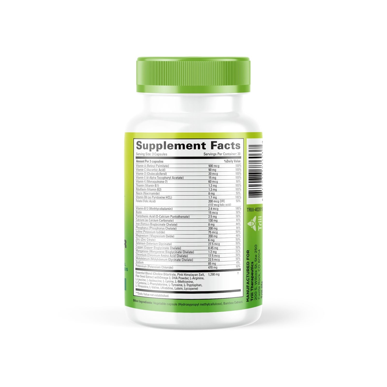 Advanced Trilogiii Trial Participation Fee (2 Month Supply + Extra Vanilla FS, CC and EN)