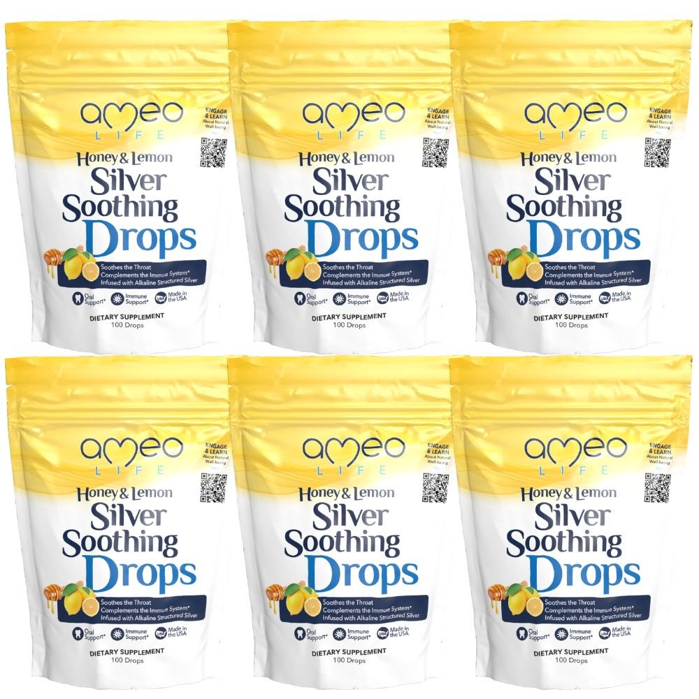 Honey & Lemon Silver Soothing Drops