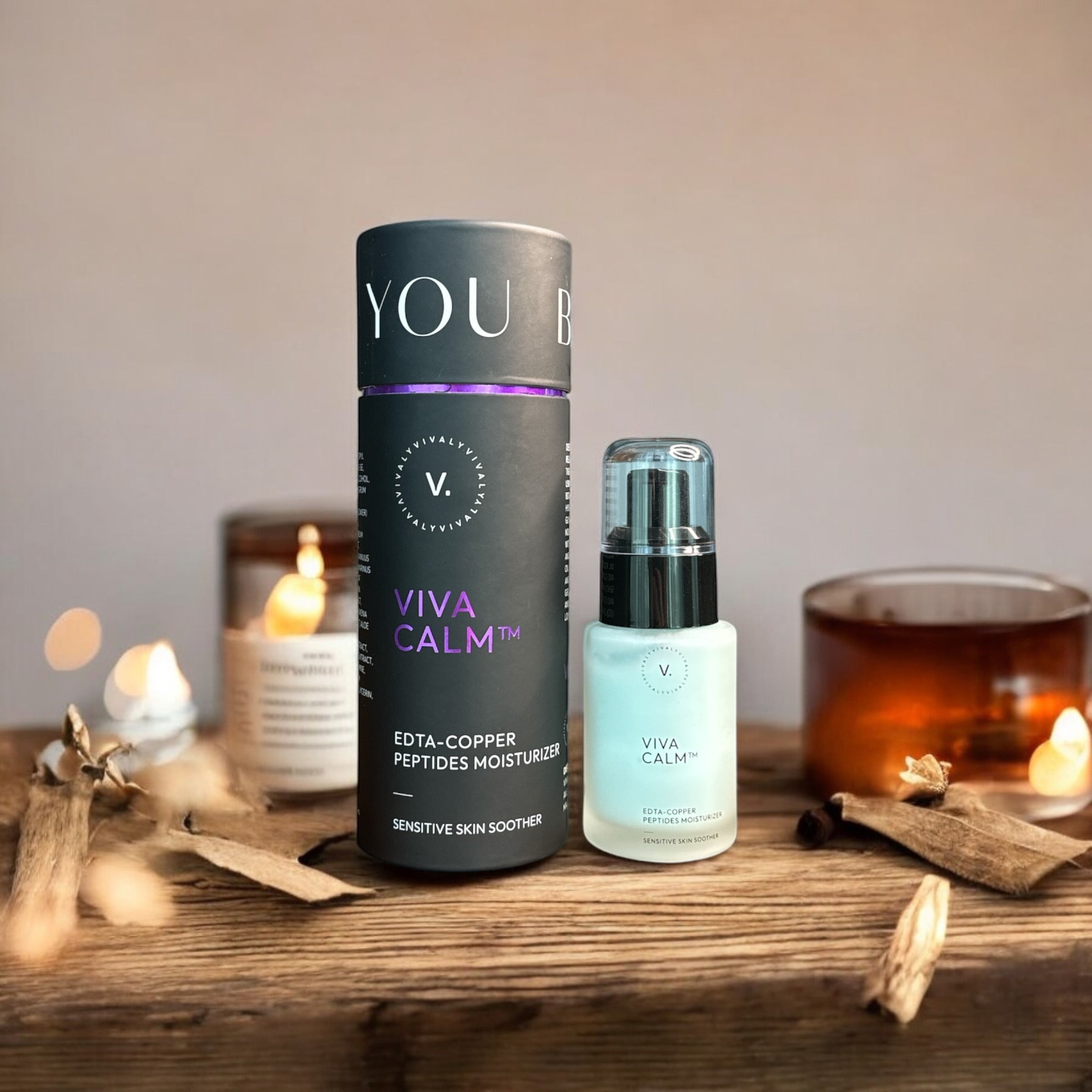 VivaCalm™ EDTA-Copper Botanical Peptides Moisturizer Cream