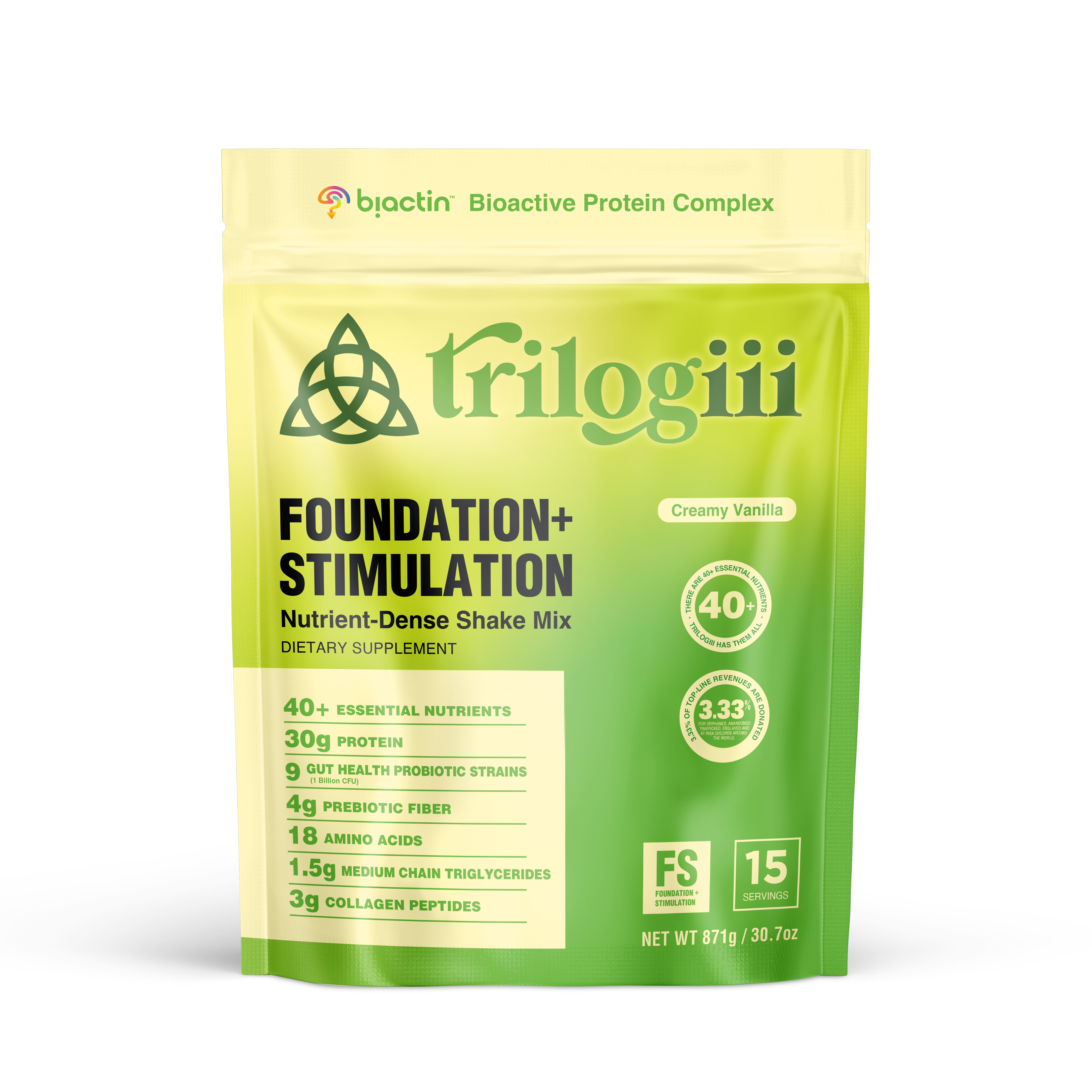 Advanced Trilogiii Trial Participation Fee (2 Month Supply + Extra Vanilla FS, CC and EN)