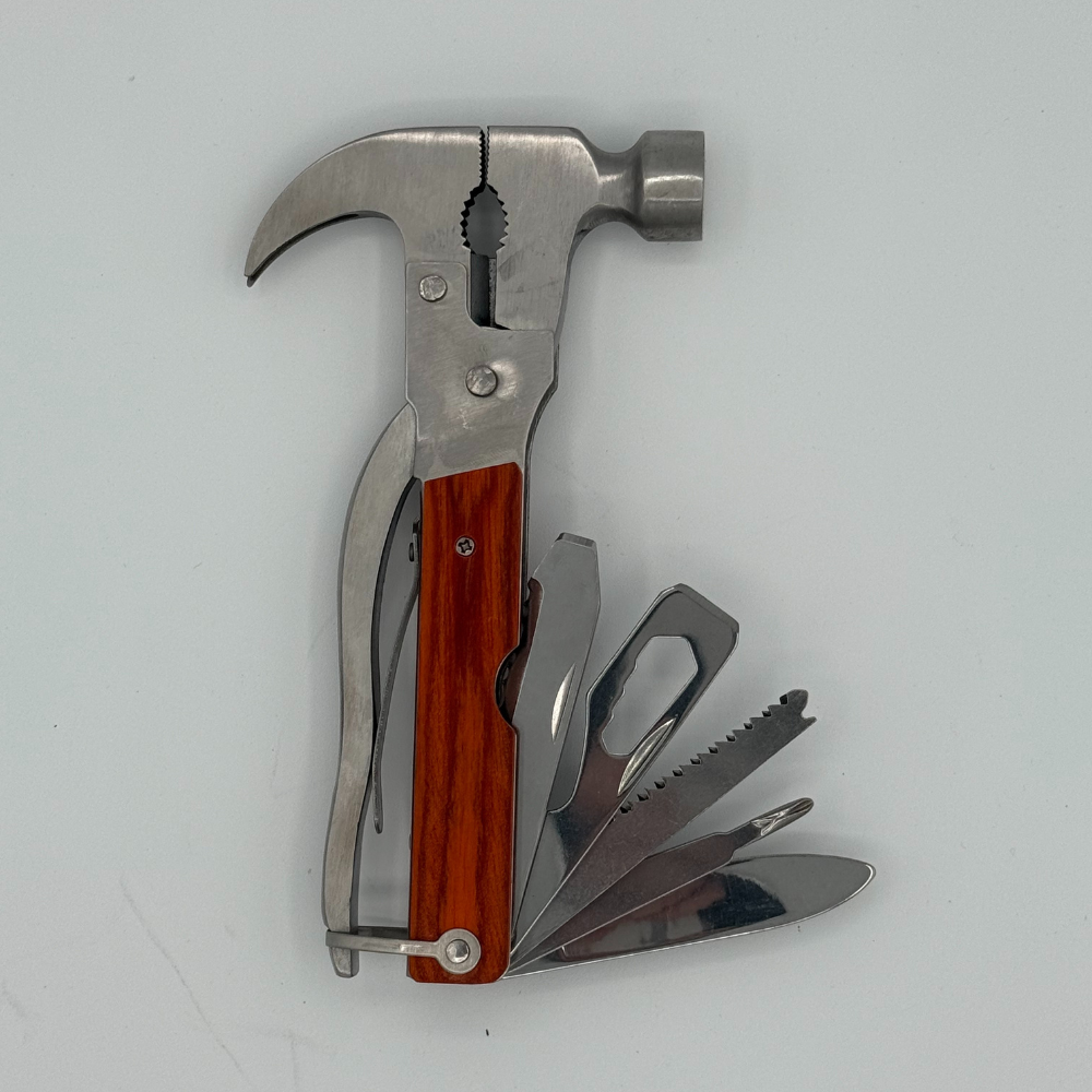 Multi-Tool with Hammer – 6-in-1 Compact Folding Tool for Home, Camping & Travel