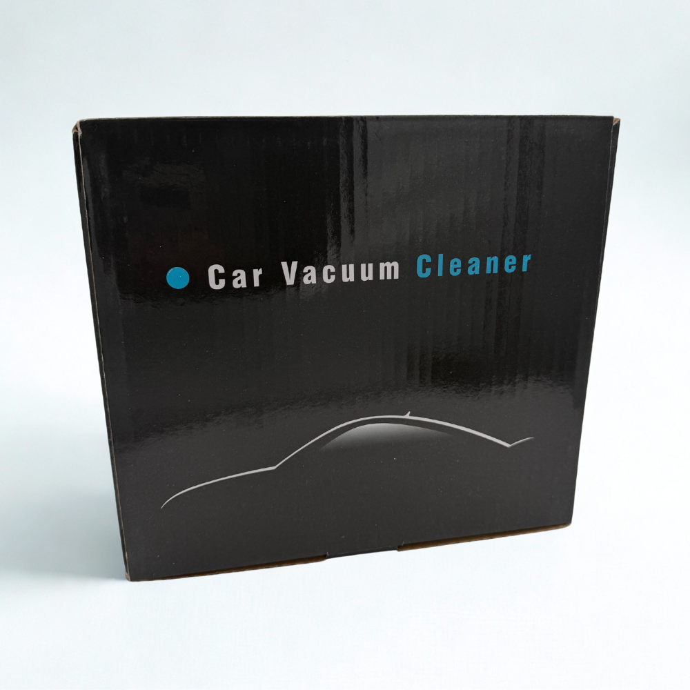 Portable Car Vacuum Cleaner with 4 Attachments – Powerful On-the-Go Cleaning (Blitz Sale)