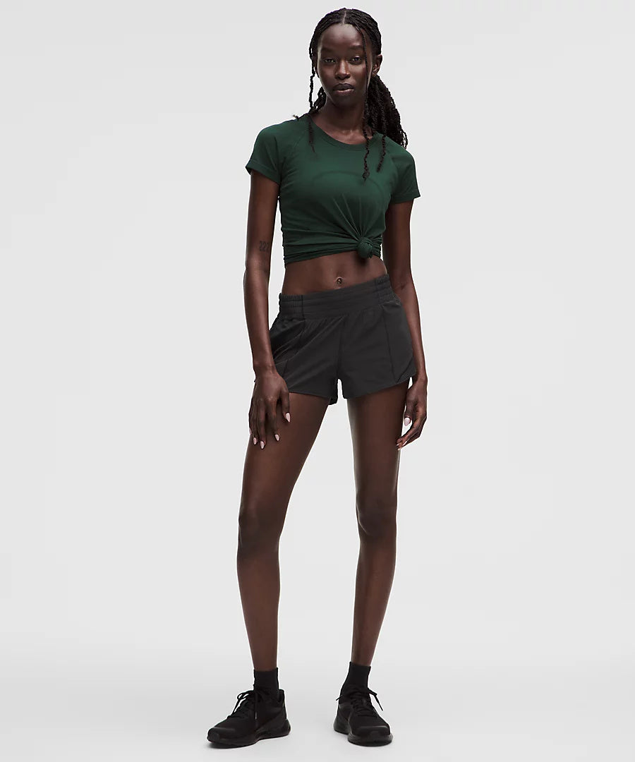 lululemon Hotty Hot High-Rise Lined Short 2.5" - Black