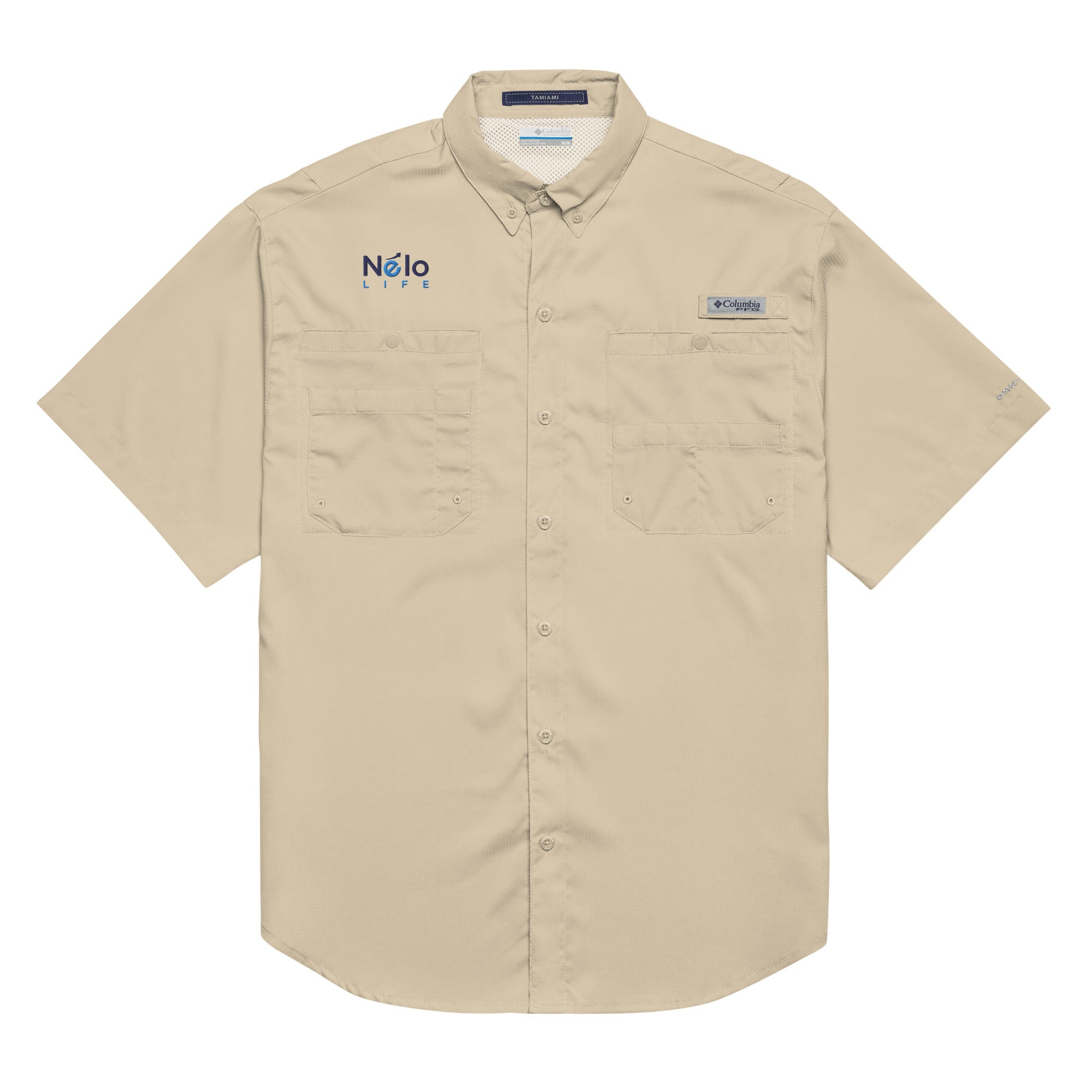 Nelo Life Columbia short sleeve button shirt