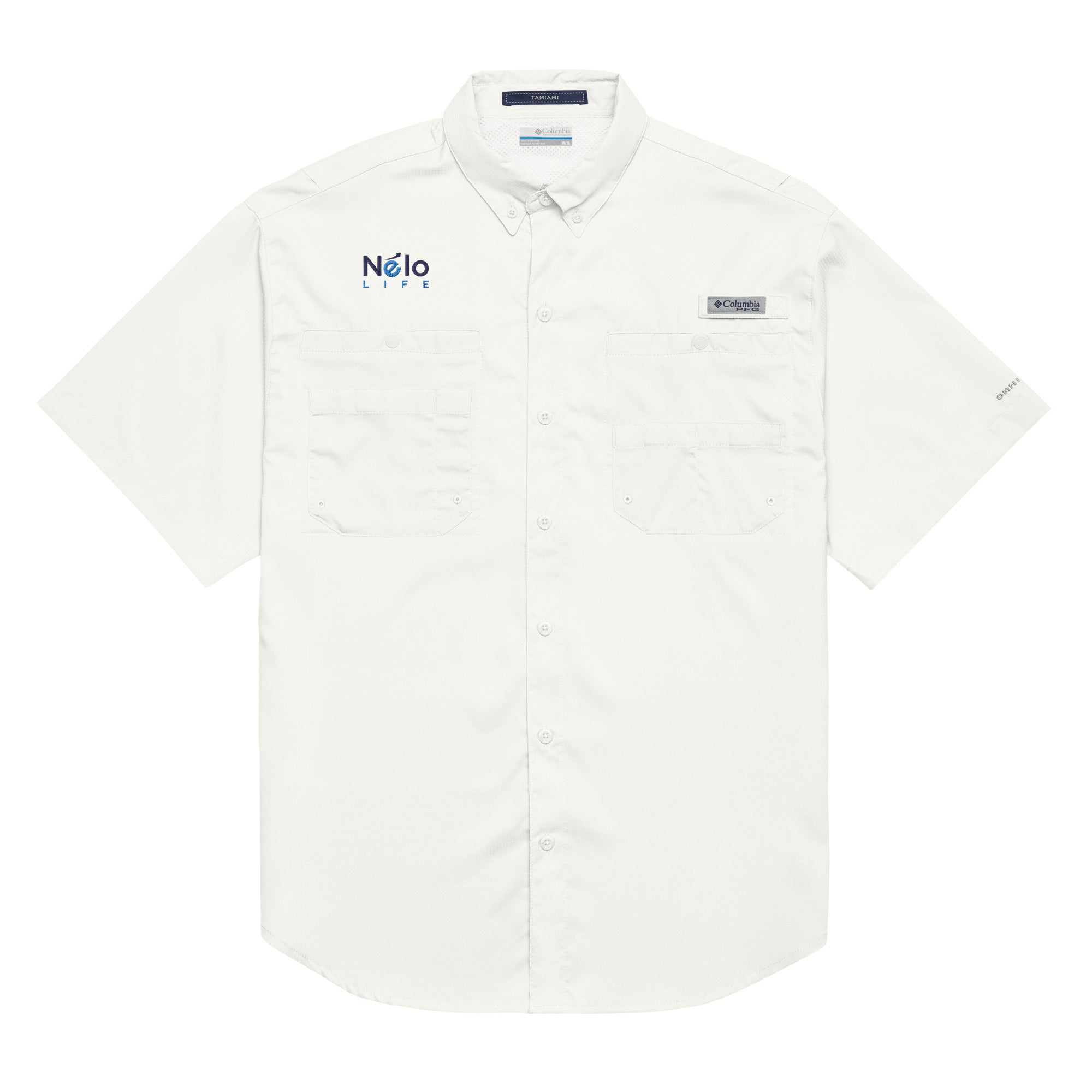 Nelo Life Columbia short sleeve button shirt