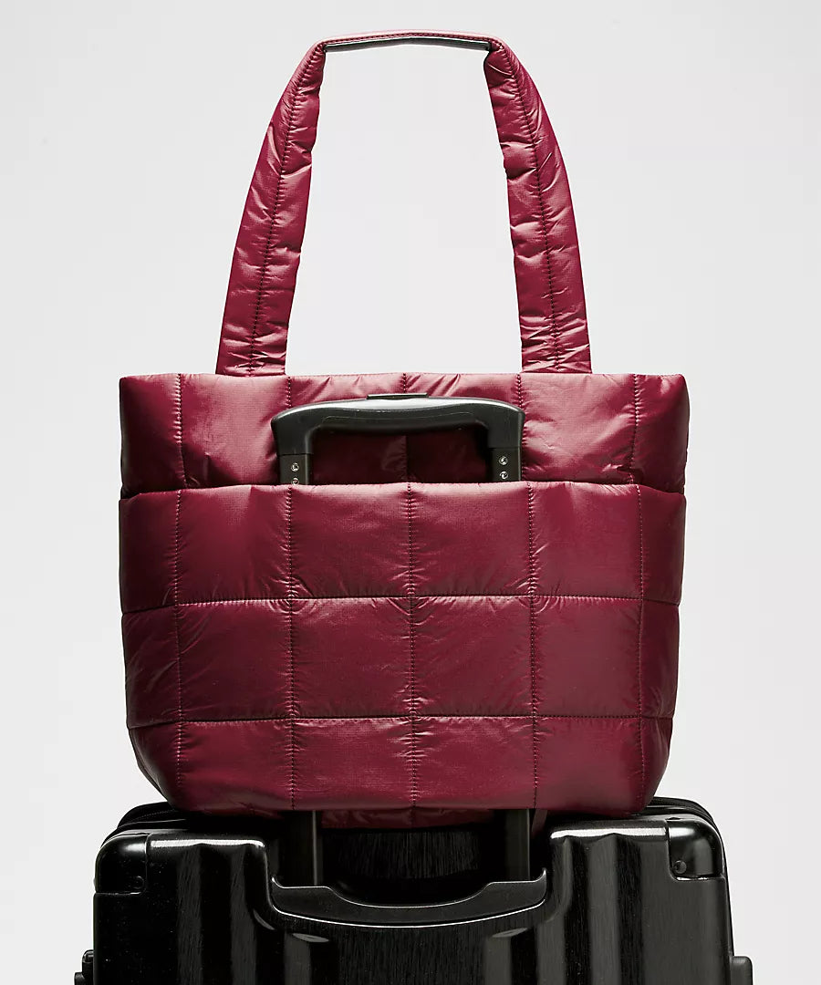 lululemon Quilted Grid Tote- Deep Luxe